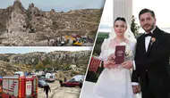 Kapadokya'daki Peri Bacası Çökmesinde Hayatını Kaybedenlerin Kimlikleri Belirlendi