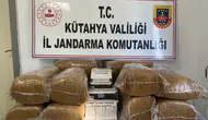 Kütahya'da kaçak tütün operasyonu : 61,5 kilogram tütün ele geçirildi !