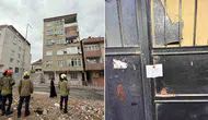 Küçükçekmece'de Riskli Bina Tahliye Edilerek Mühürlendi