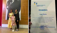 Honazlı öğrenci Melisa Erüstündağ'a Ukrayna Başkonsolosluğu'ndan teşekkür belgesi !