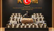 Kırşehir'de kaçak tütün operasyonu : 23 bin doldurulmuş makaron ele geçirildi