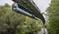 Wuppertal'in Tarihi Asma Treni Schwebebahn 125 Yaşında
