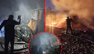 Denizli'de konteyner evde çıkan yangında yaşlı kadın hayatını kaybetti
