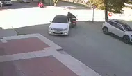 Kastamonu'da Kavşakta Feci Kaza Güvenlik Kamerasında