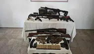 Kahramanmaraş merkezli silah operasyonu : 3 şüpheli tutuklandı