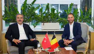 Dışişleri Bakanı Fidan, Belçikalı Mevkidaşı Prevot ile Brüksel'de Görüştü