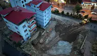 Kahramanmaraş'ta temel kazısında toprak kayması: Yıkılma riski nedeniyle 2 bina boşaltıldı