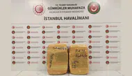İstanbul Havalimanı'nda 30 milyonluk zehir operasyonu