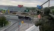 Moskova'da Petrol Tesisine Yönelen Kamikaze İHA Vuruldu
