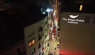 Beyoğlu'nda 6 katlı binada yangın!