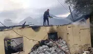Hakkari'de okul yangını