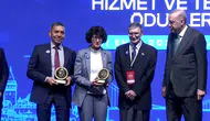 Aziz Sancar Bilim Ödülü Özlem Türeci ve Uğur Şahin'e verildi