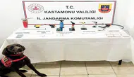 Kastamonu'da uyuşturucu operasyonu : 5 şüpheliden 1'i tutuklandı