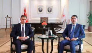 Bakan Kurum, Cemil Tugay ve beraberindeki heyetle görüştü