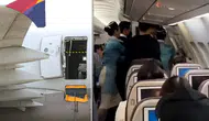 Uçakta Dehşet Anları: 11 Bin 300 Metre Yükseklikte Acil Çıkış Kapısını Açmaya Kalkıştı