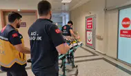 Adıyaman'da üç tekerlekli motosiklet devrildi ! 2 kişi yaralandı