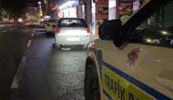 Kayseri'de alkollü sürücüden polise direnme şovu