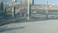 Malatya'daki Korkunç Kaza Güvenlik Kamerasında