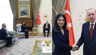 Cumhurbaşkanı Erdoğan, Özbekistan Cumhurbaşkanlığı İdaresi Başkanı Saida Mirziyoyeva'yı Kabul Etti