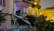 Zonguldak'ta Sağanak Yağış Nedeniyle Metruk Evin Duvarı Çöktü