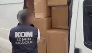 İzmir'de Mobil Depo Olarak Kullanılan Minibüse Operasyon