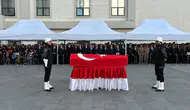 Şehit polis memuru Ahmet Türkoğlu için Ankara Emniyet Müdürlüğünde tören düzenlendi