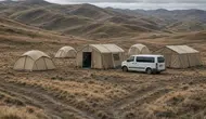 Erzincan yaylalarında sağanak : Tulum peyniri üreticileri zor anlar yaşadı