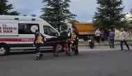 Niğde'de iki motosiklet kafa kafaya çarpıştı: 2 yaralı