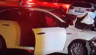 Keşan'da iki otomobil kafa kafaya çarpıştı: 5 yaralı