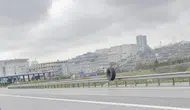 Kuzey Marmara Otoyolu'nda TIR'dan Kopan Lastik Tehlike Yarattı
