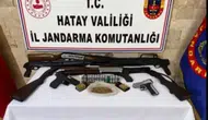Hatay'da kuru sıkı tabancaları gerçek silaha dönüştürüp sattığı iddia edilen şüpheli yakalandı