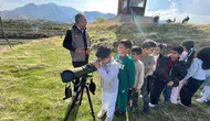 Elazığ'da Minik Öğrencilerden Kuş Gözlemi ve Tabiat Eğitimi