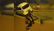 Esenyurt'ta Kadın Sokak Ortasında Erkeği Darbetti