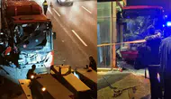 Ankara'da EGO otobüsü üst geçit asansörüne çarptı: 24 yaralı
