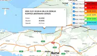 Bursa Gemlik'te 2.8 büyüklüğünde deprem : İstanbul ve Yalova'da hissetti, Uzmandan kritik uyarı