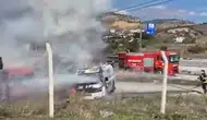 Kastamonu'da Park Halindeki Tanker Yanarak Küle Döndü