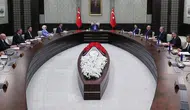 Cumhurbaşkanlığı Kabinesi Beştepe'de Toplandı
