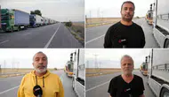 Hamzabeyli Sınır Kapısı'nda 37 Kilometrelik Tır Kuyruğu: Şoförler İsyan Etti