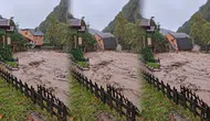 Sakarya Sapanca'da Şiddetli Sağanak: Villa Yıkıldı