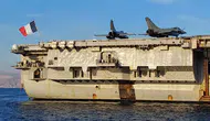 Fransız Charles de Gaulle uçak gemisi Doğu Akdeniz'e doğru yola çıktı
