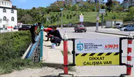 Kocaeli'de Korkuluk Montajı ve Bakım Çalışmaları Yapılıyor