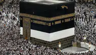 Hacılar Kabe'ye veda ediyor