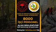 Tarım Bakanlığı OGM 2026 yılı için 8000 işçi ve personel alımı yapacak mı? Başvurular ne zaman?