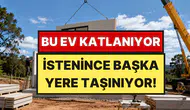 Tek tuğla koymadan 3+1 evi sadece 1 saatte sıfırdan kurdu