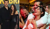 Çağatay Ulusoy ve Aslıhan Malbora'dan romantik kare : Düğünde aşka geldiler!