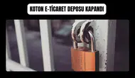 Koton, E-ticaret deposunu kapatma kararı aldı