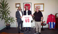 Erbaaspor Başkanı Cihan Akın Arslan'dan, Mecnun Otyakmaz'a ziyaret