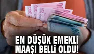 En düşük emekli maaşı meclisten geçti