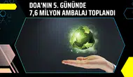 DOA kapsamında toplanan ambalaj sayısı 7,6 milyona ulaştı