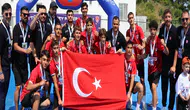 U16 Erkek Hokey Milli Takımı Avrupa Şampiyonu odu